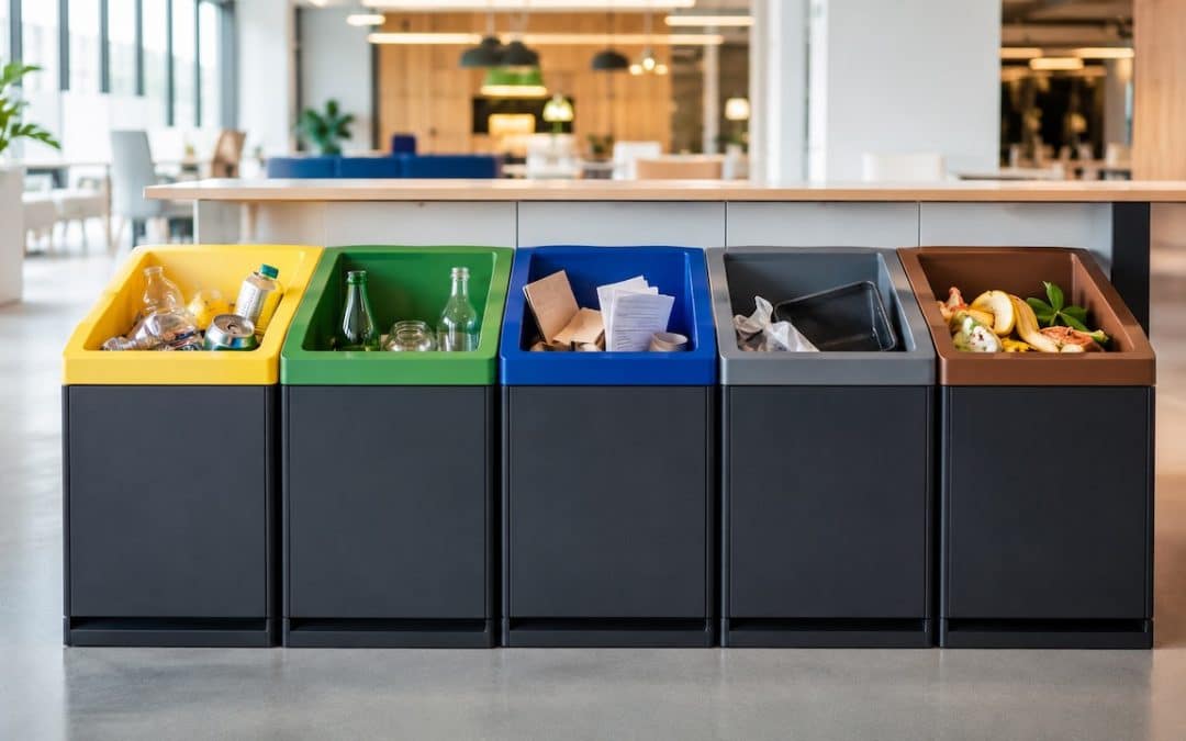 Couleur des poubelles : à quoi correspond chaque bac de tri
