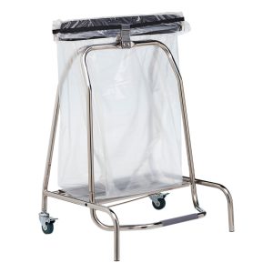 Collecteur à clapet Hermix en inox avec pédale