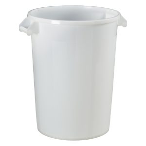 Collecteur alimentaire Pratik 100 L blanc